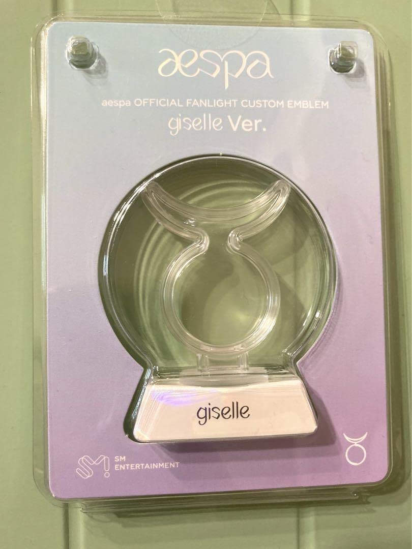 Amazon.co.jp: aespa ペンライト ジゼル カスタムエンブレム : 産業  