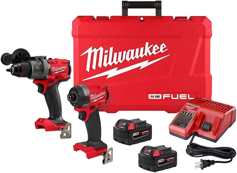 Milwaukee Electric - Combustible M18. KIT combinado de 2 herramientas