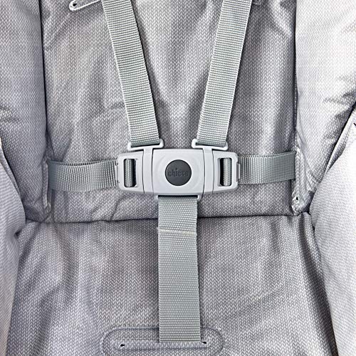 Cadeira Polly2Start, Chicco, Happy Silver