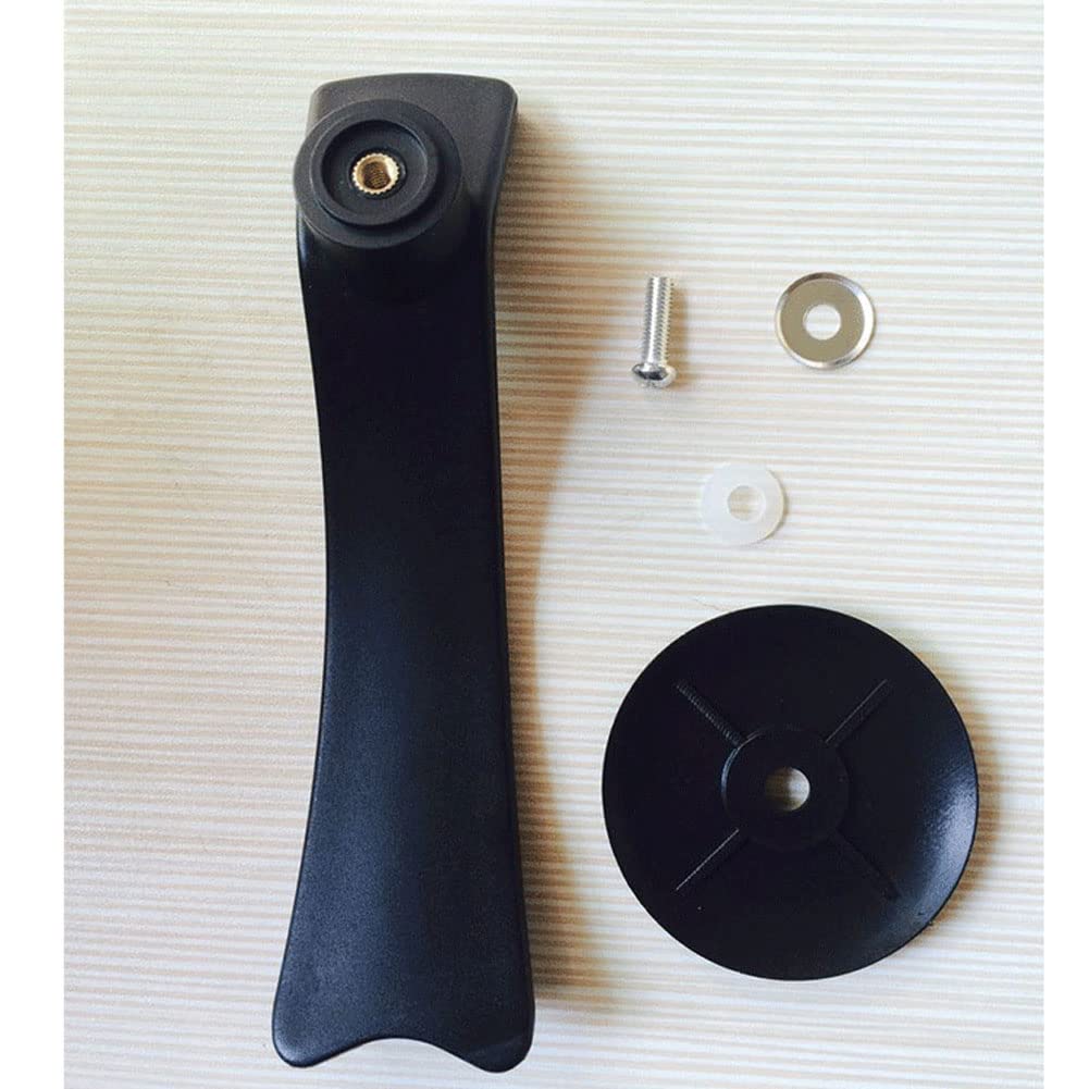 Amazon.co.jp: 2 個黒ポットカバーハンドル部品プラスチック垂直ポット