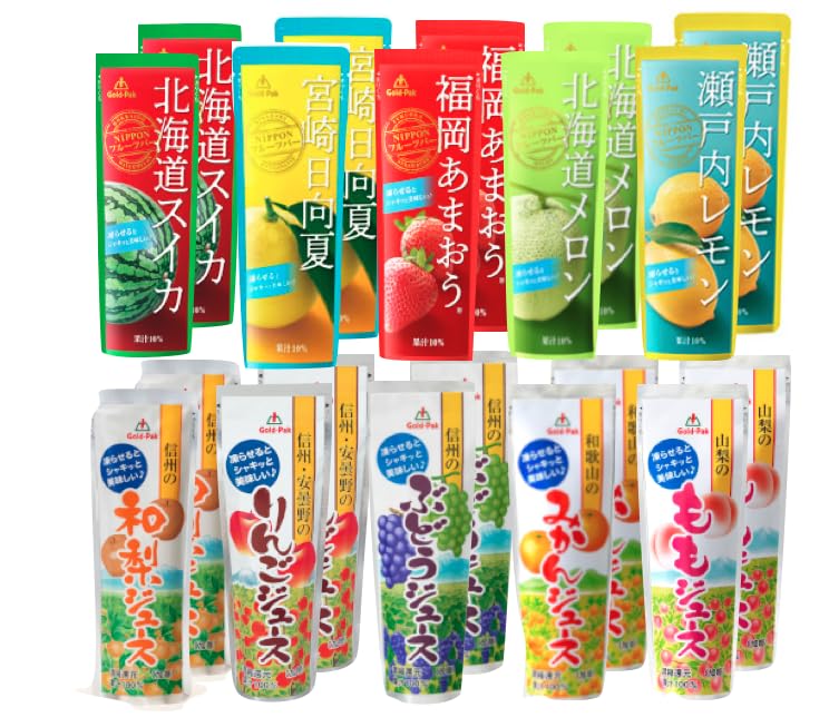 Amazon.co.jp: ゴールドパック 凍らせておいしい フルーツ