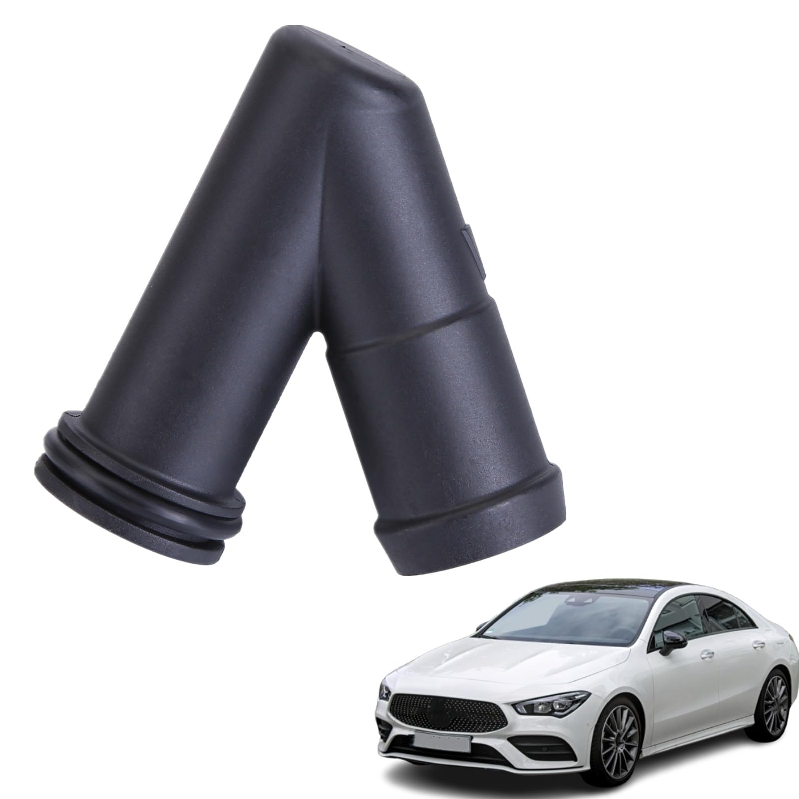 Pieza de reparación conector tubería de agua pieza A6122030008 Compatible para Mercedes Benz Clase ML W163, W901, W902, W903, W904, W905, W638, W202, W203, S203, W463, W210, S210, C209, C203.