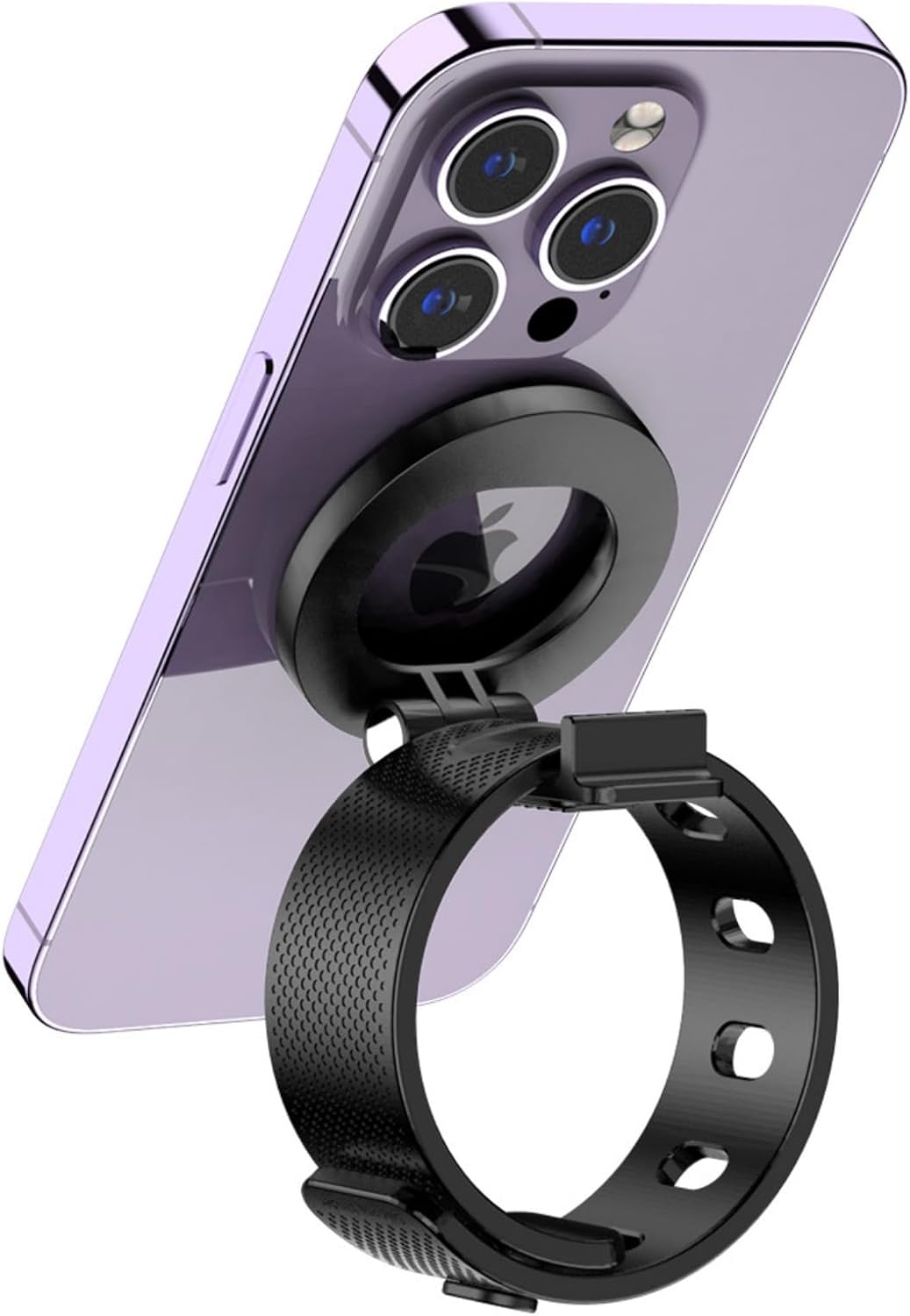 Silicone Phone Mount with Strong Magnet Gym Fitness Mount for Parent Safe and Secure Attachment Holder for Gym
