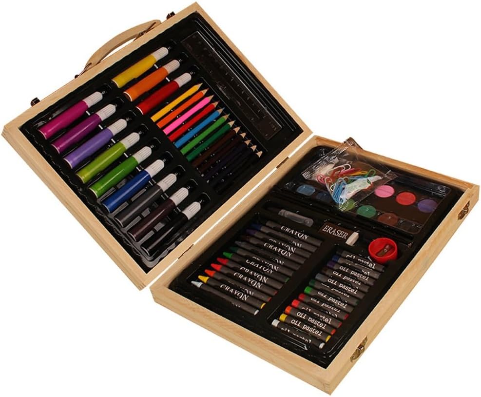 Paintbrush Set with 88 Painting Tools, Gifts, Art Supplies, Watercolor Pens