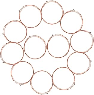 Yardwe 12stücke Teiliges Gitarrensaiten-set Aus Metall Ersatz-saiten Für Akustikgitarre Hohe Haltbarkeit Und Klarer Klang Für Gitarristen Jeder Erfahrungsstufe