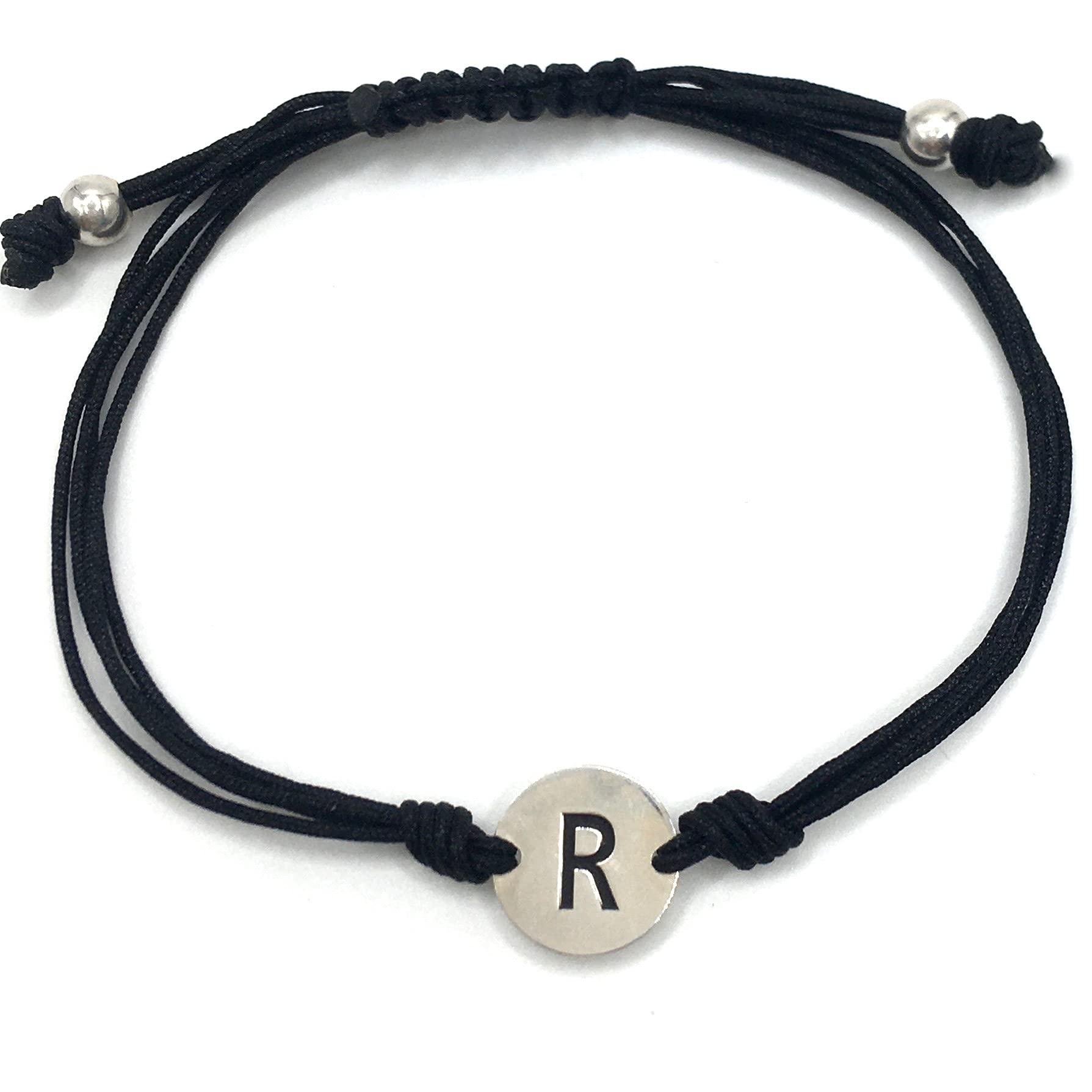 Bracciale In Argento Con Ciondolo Indalo E Bottiglie | Simbolo Portafortuna Almeria 17-19 Cm