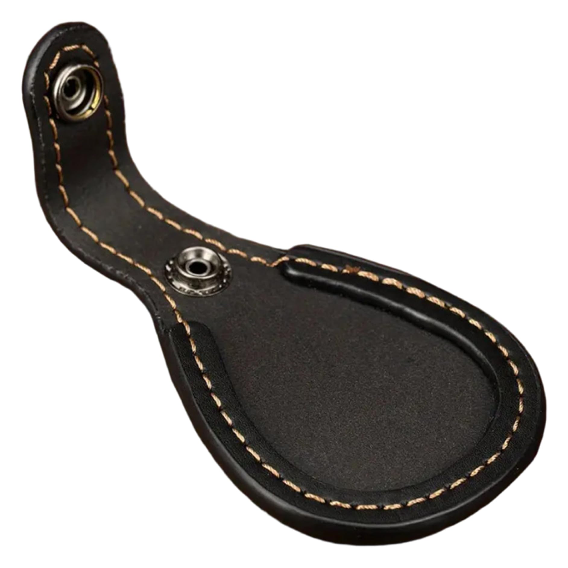 Fermamano per Fucile, Poggia tiro, Poggia Pistola Antiscivolo in Pelle PU 3x4 con Bottone a Pressione in Metallo, Accessori per Scarpe Rimovibili e Lavabili per Caccia e tiro all'aperto