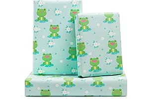 Frog Gift Wrapping Paper