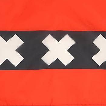 Amazon.co.jp: AZ FLAG アムステルダム国旗 18インチ x 12インチ