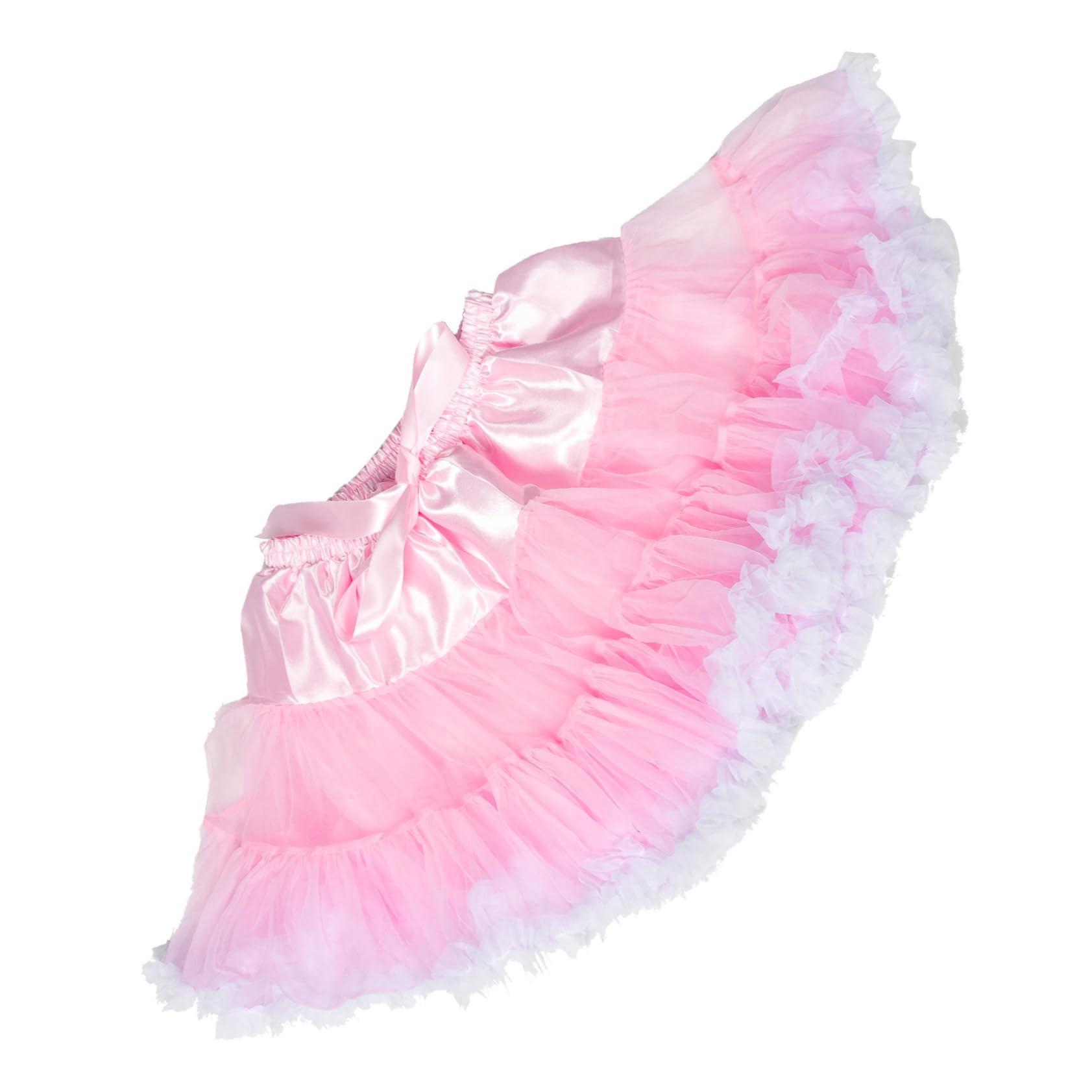 VALICLUD gonna di tulle per bambini abbigliamento per ragazze party dress tutu vestito da bambino gonne tutù per ragazze 4-6 tutù rosa per ragazze vestito da cheerleader per bambini