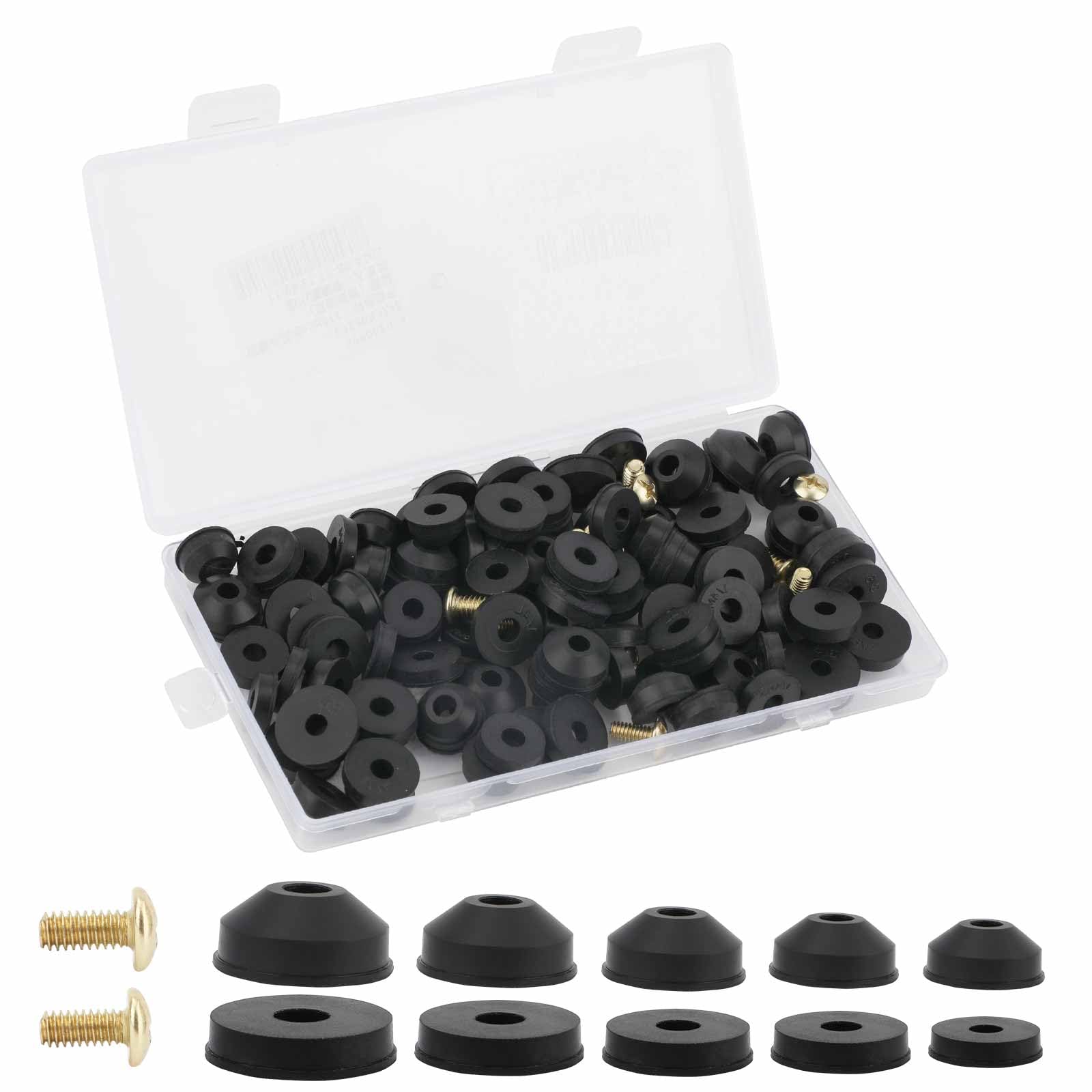 Guarnizioni Silicone Per Rubinetti - 50 Pezzi Antigoccia - Foto 12