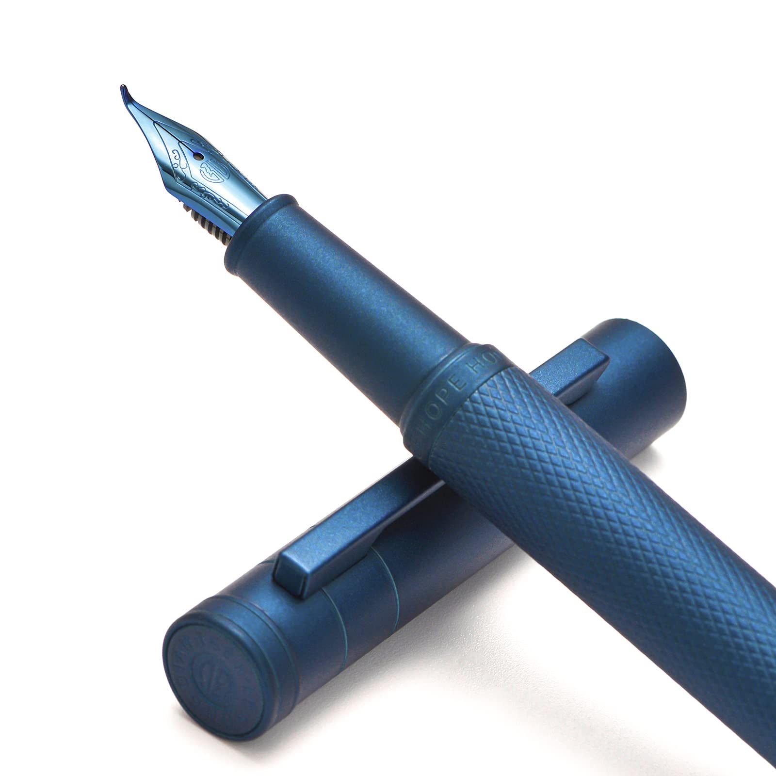 Penna Roller Personalizzabile Hong-Dian Dark Blue Forest – Incisione Nome – Confezione Regalo - 6