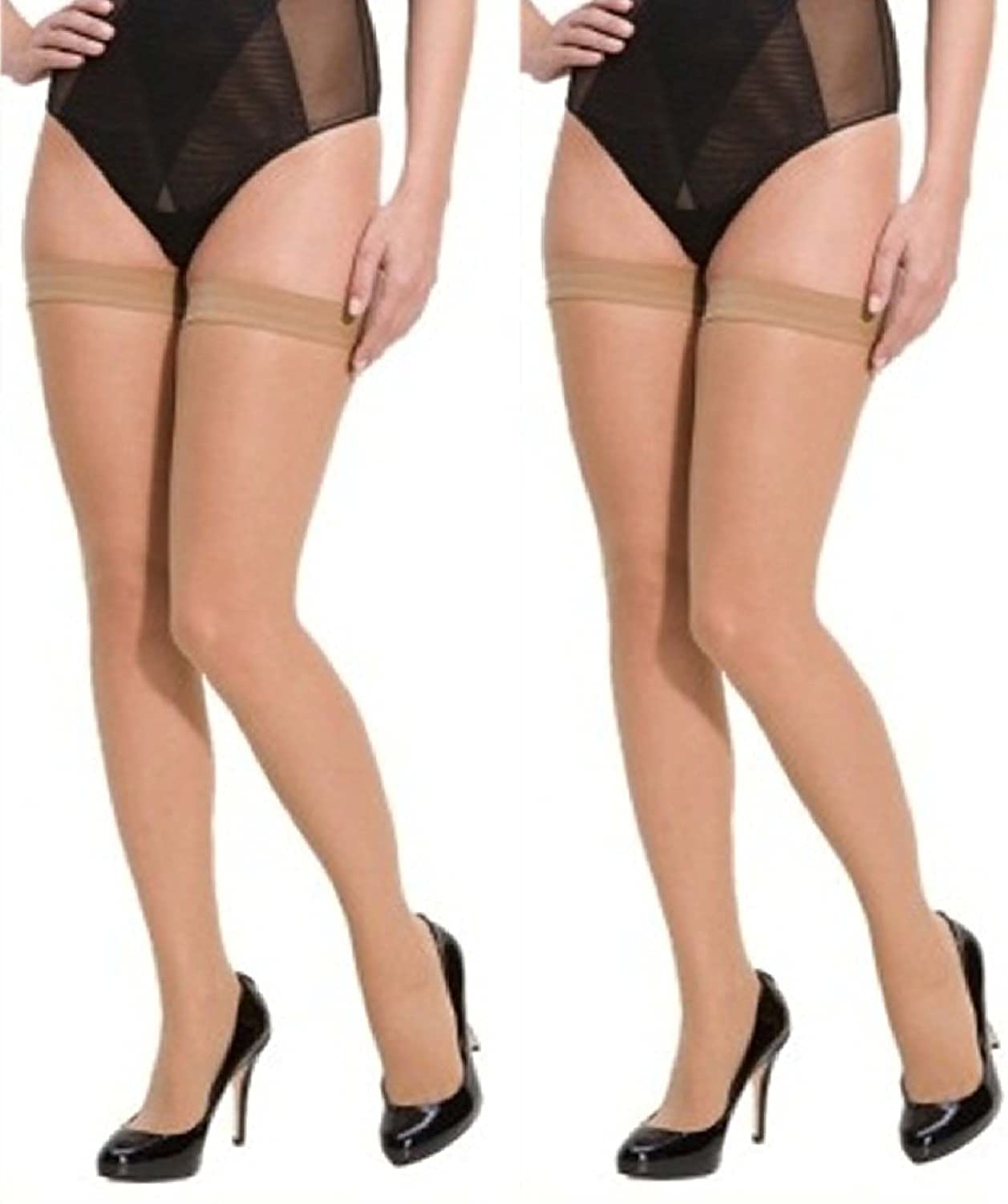infispace Women Thigh High Blended Socks Pack of 2-picture-31