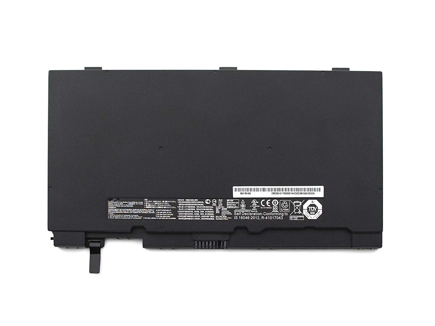 B31N1507 0B200-01730000 B31N15O7 Bateria Laptopa | Kompatybilny z serią BU403UA B8430UA B8430UA-0071A6200U B8430UA-FA0200E (11,4 V 48 Wh)
