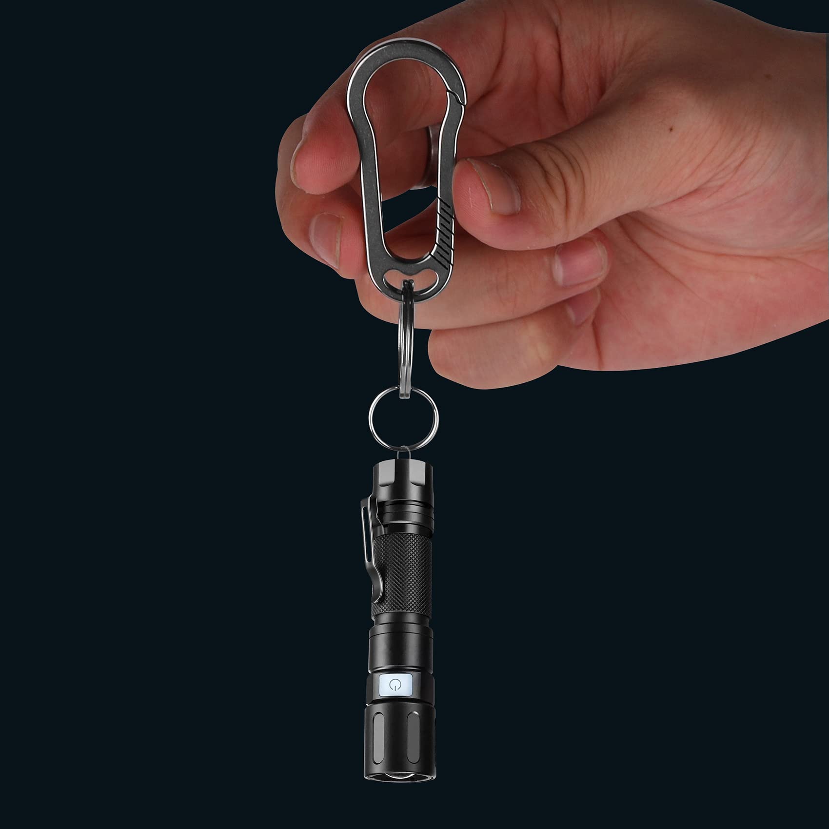 1981LIFE YSK011 2pack Carabiner Keychain Clip for Keys, Heavy Duty Car Key Chains Organizer for Men and Women