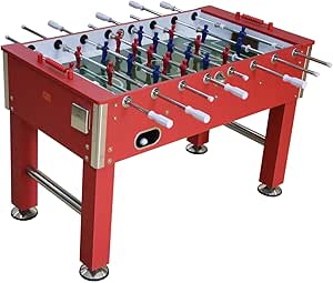 Calcio Balilla, Calcetto Da Casa GARLANDO F-20 A 8 Aste Uscenti E Gambe Del Tavolo Pieghevoli