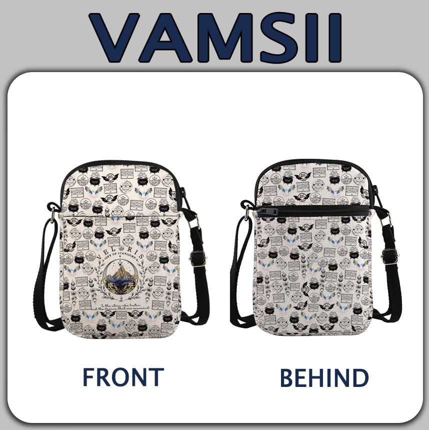 A-C Merch Mystical Night Sky & Dreamy Landscape Crossbody Bag Night Court Reader Gift3