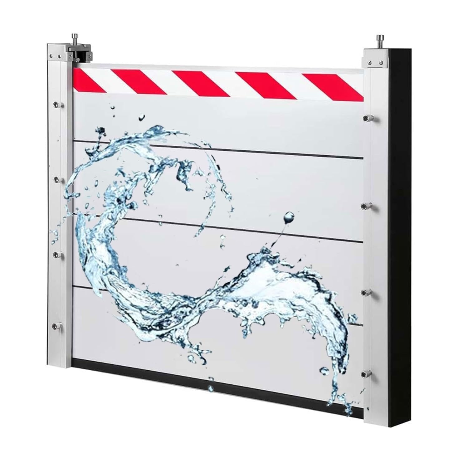 Barreras de agua contra inundaciones ZASMFICOD barrera alta para puertas de garaje 20x95