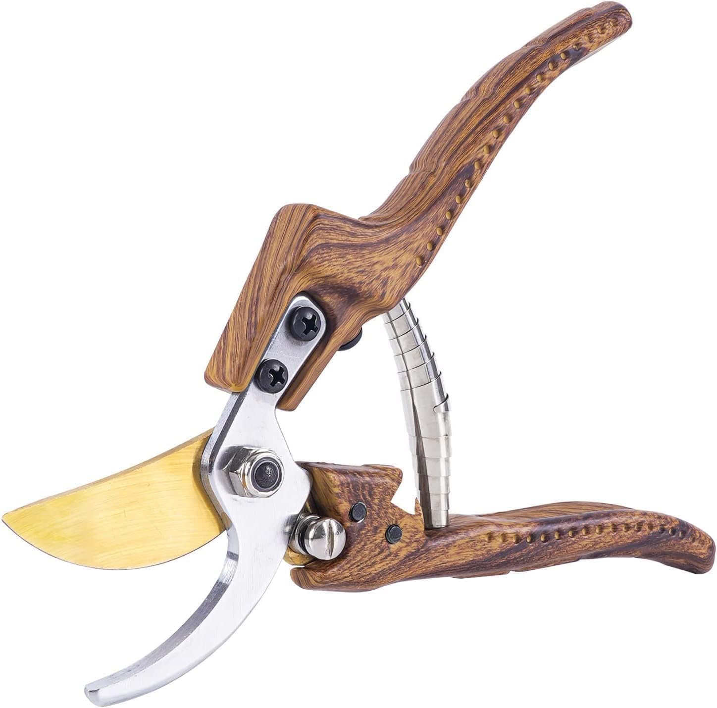 EXCEFOREGarden Shears, Premium Bypass Pruning Shears for your Garden, for Cutting, Trimming, Harvesting, Japanese Stainless Steel Blade, Cutting Through Anything in Your Yard