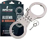 Algema Dobradiça Aço Carbono Aisi 1020 - Prateada