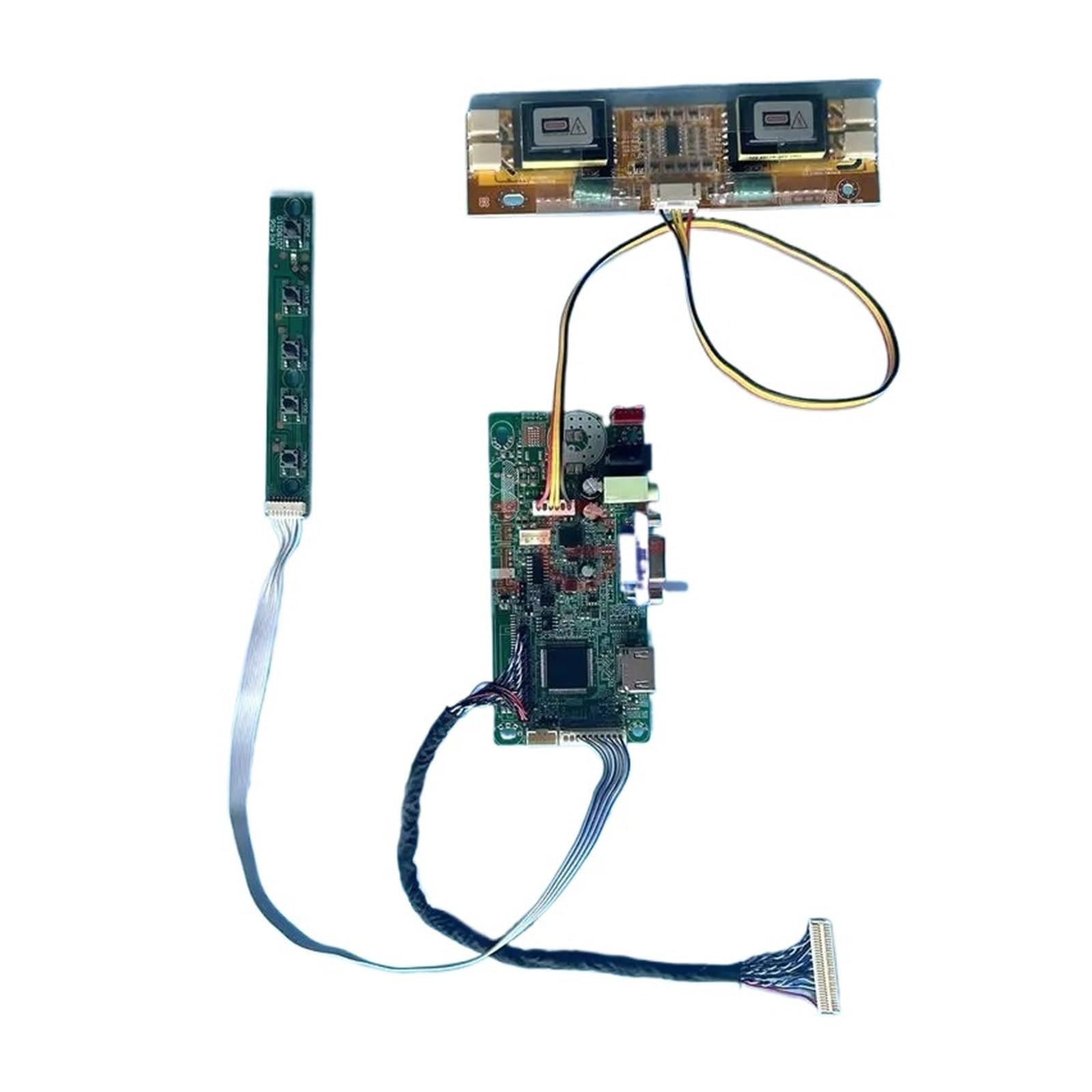 For M201P1-L01/L02/L03/L05 Matrix Driver Controller Card 1400*1050 30-Pin LVDS LCD Screen 4CCFL VGA DIY Test Kit HDMI-Compatible(For M201P1-L01)