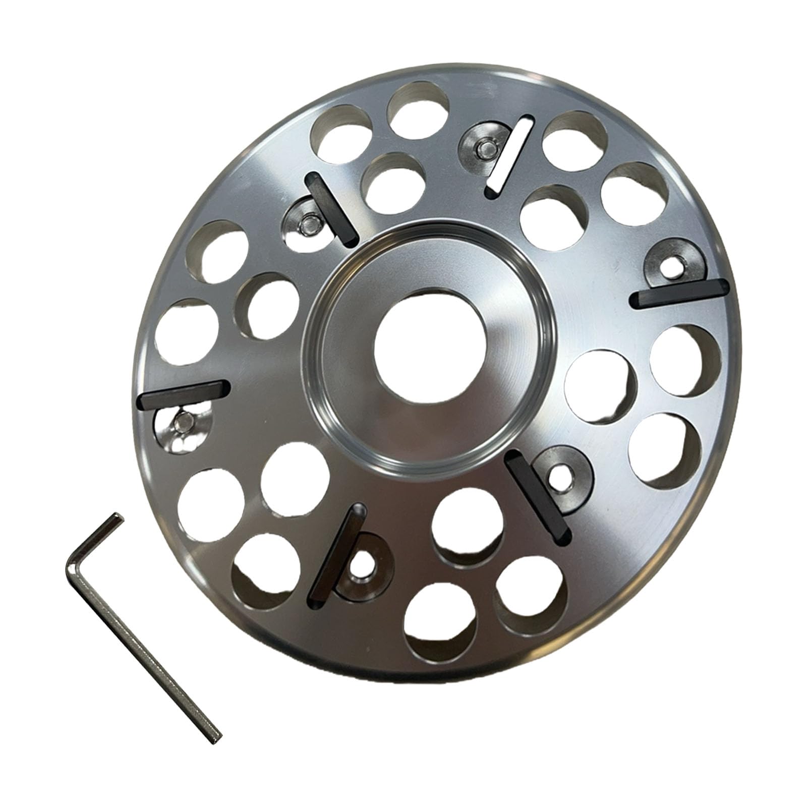 HDOYTXXM Duty 12cm Alloy Hoof Grinding Disc with 6 Cattle Trimming Plate for Efficient Livestock Grooming Tool Hoof Trimming Accessories