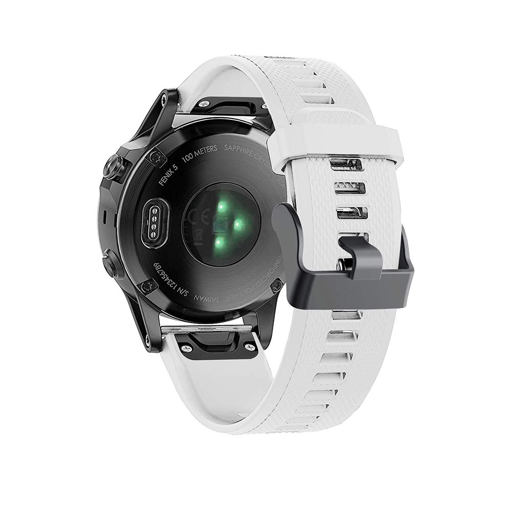 REYDA Silicone Strap Compatible for Garmin Fenix 7/7 Pro/6/6 Pro/5/5 Plus - Image 3