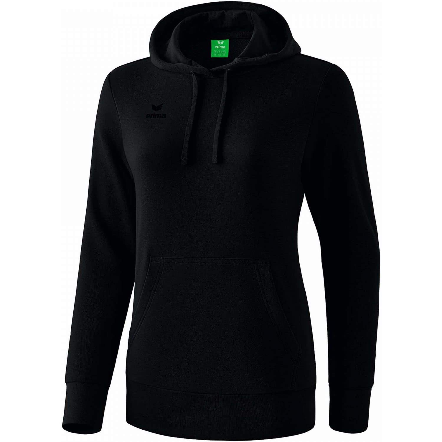 Erima Basic Uni Hoody - Black, 34