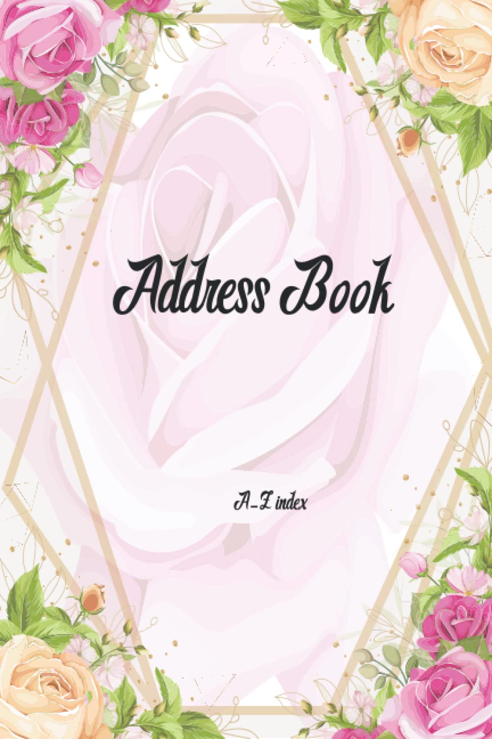 Address Book: telephone address book A5. A-Z address and phone book. address book for contacts with names, addresses, phone numbers and emails. Size ; 6x9 in