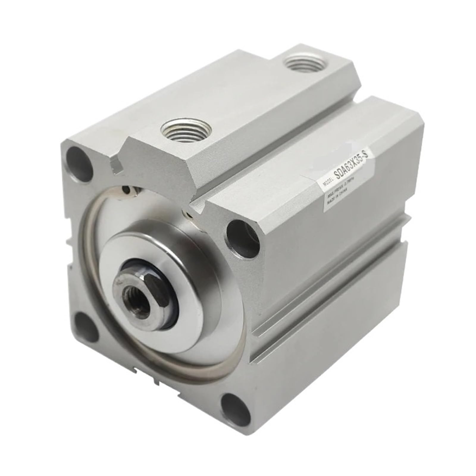 Cilindro neumático de aire SDA63 de 15mm de carrera corta para actuador compacto