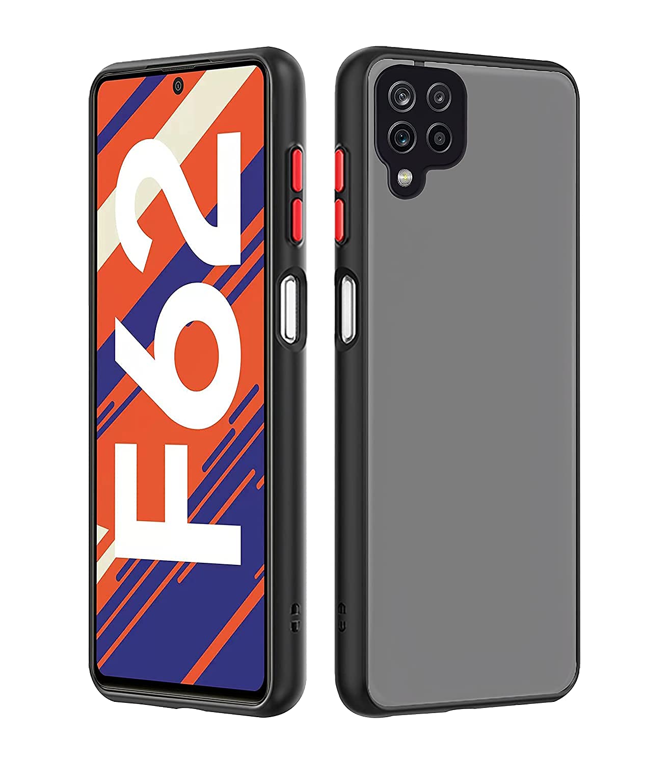 Pikkme Bumper Back Cover for Samsung Galaxy F62 (TPU | Black) (B09BLTW1TJ) Amazon Price History, Amazon Price Tracker