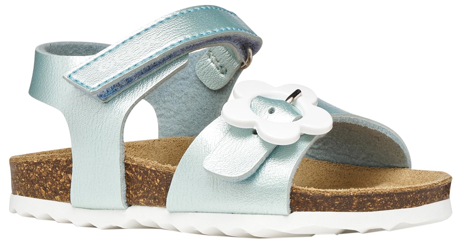 Geox Boys Girls B Chalki Girl Sandal, Aqua, 26 EU