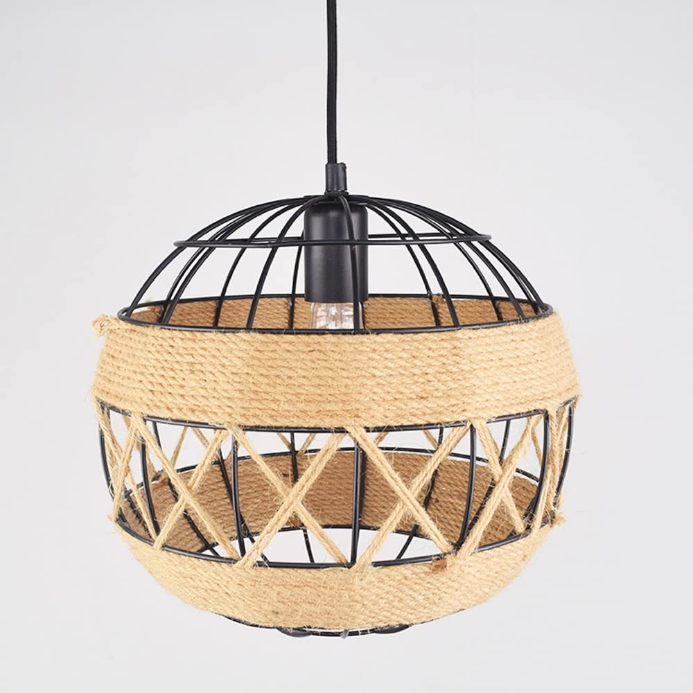 Przemysłowa lampa wisząca klatka