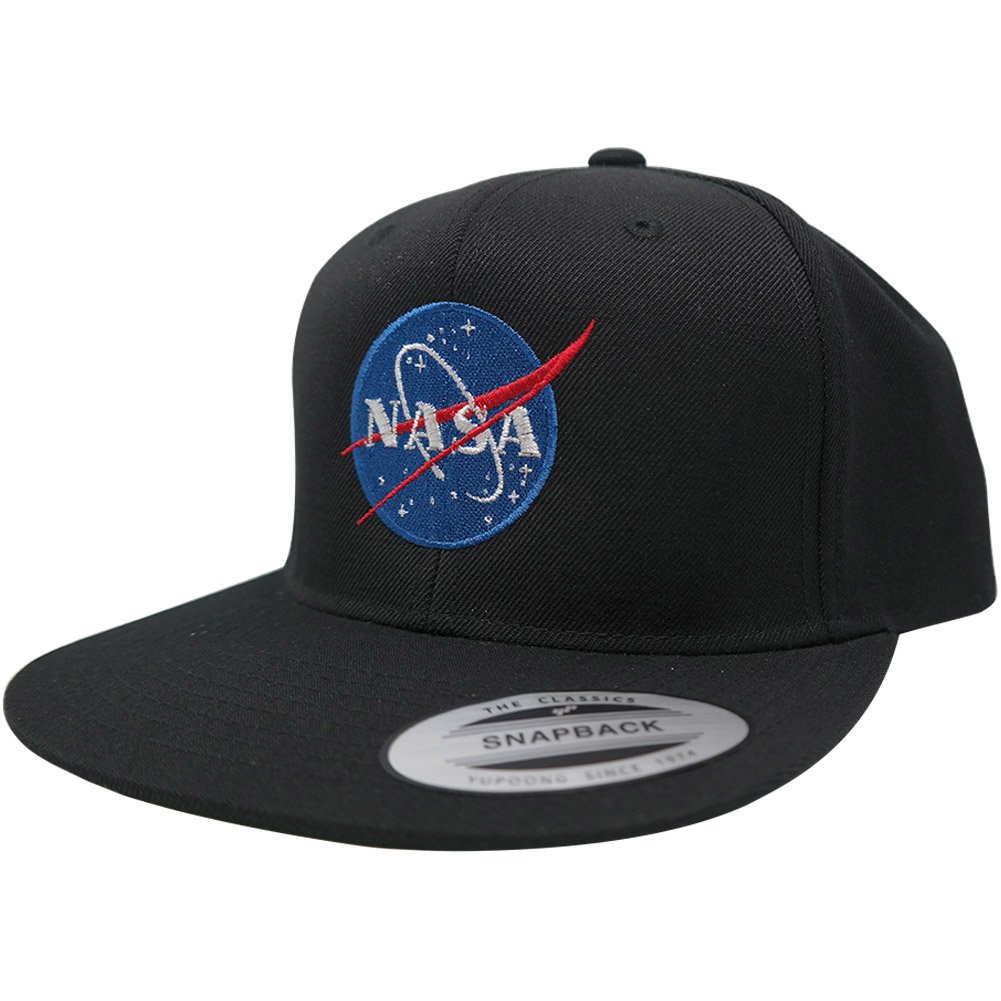 FlexfitOriginal Premium Snapback Cap with NASA Insignia Embroidery