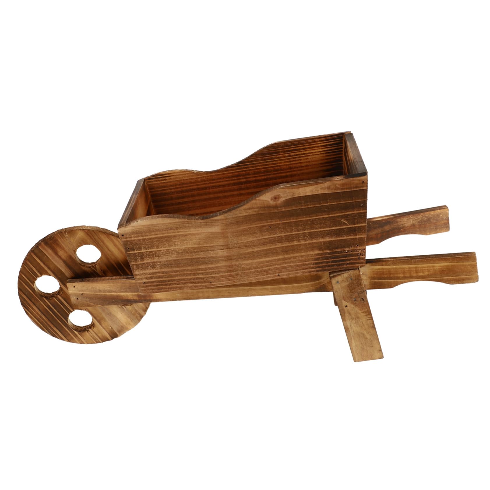 HANABASS wheelbarrow plant pot garden wheelbarrow planter white rustic Cart Flowerpot outdoor artificial plants vintage flower pot ceramic flower pots Wooden child statuette monitor