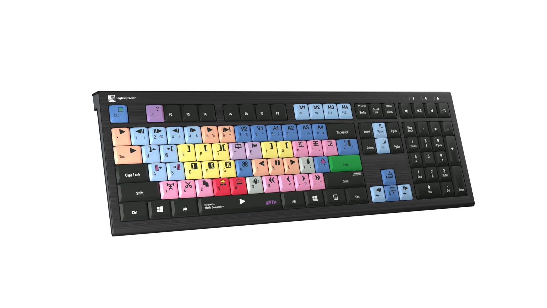 Amazon | Logickeyboardバックライト付き「Astra2」。Windows PCのAvid 