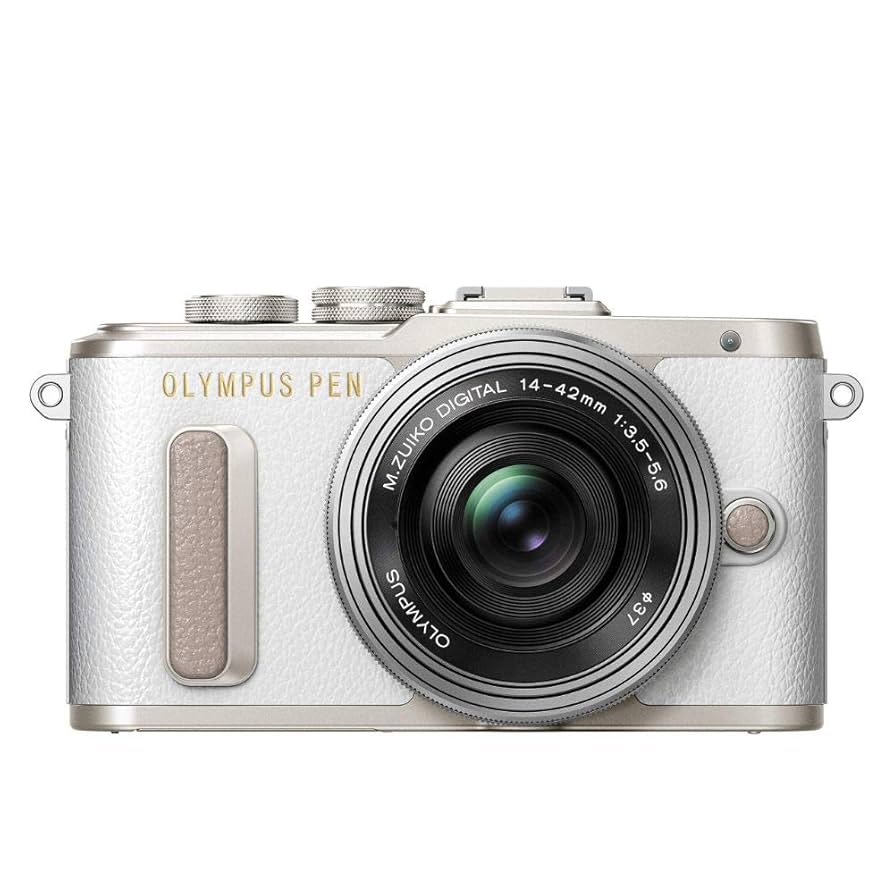 【C7012】OLYMPUS PEN E-PL8 + M.Zuiko 14-42 Olympus PEN E-PL8 Mirrorless Camera with 14-42mm II R Lens