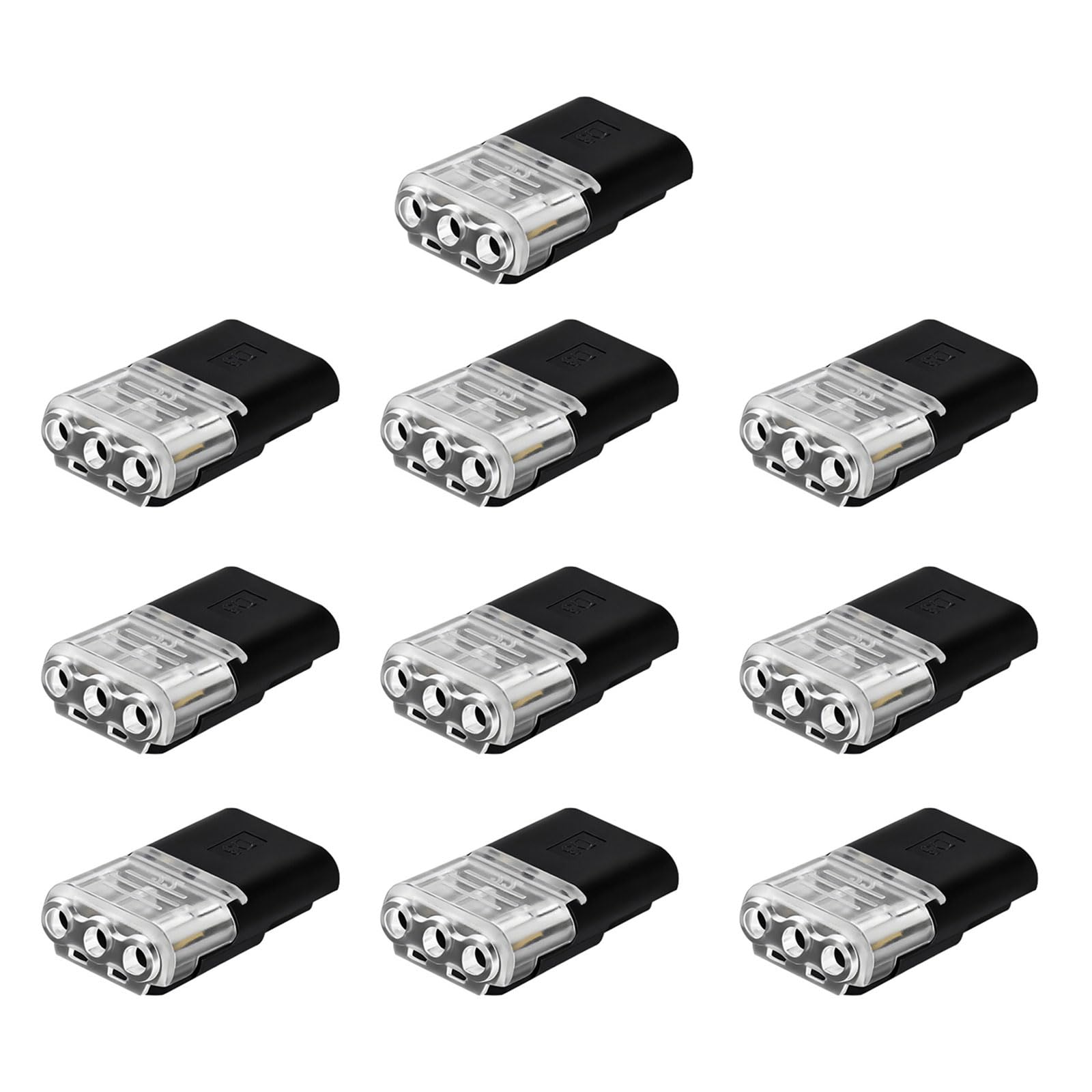 Flame Retardant Wire Terminals, Quick Release, Ideal for Commercial Use, Quick Wiring Commands