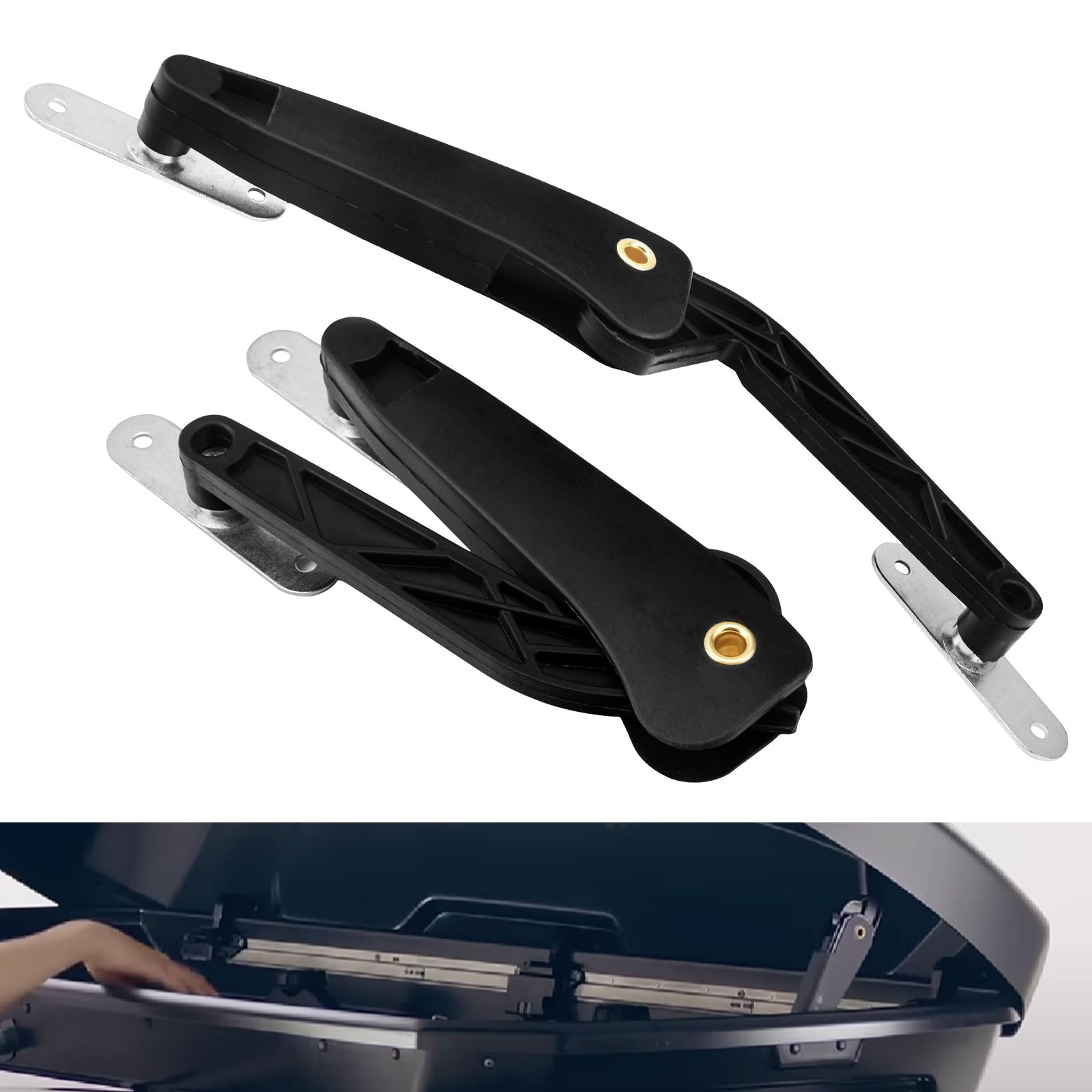 2 Pack Car Roof Box Replacement Lid Lifter Compatible with Thule 623/624/628/633/634 14933, for Hy-per, As-Cent, Pu-lse, at-lantis