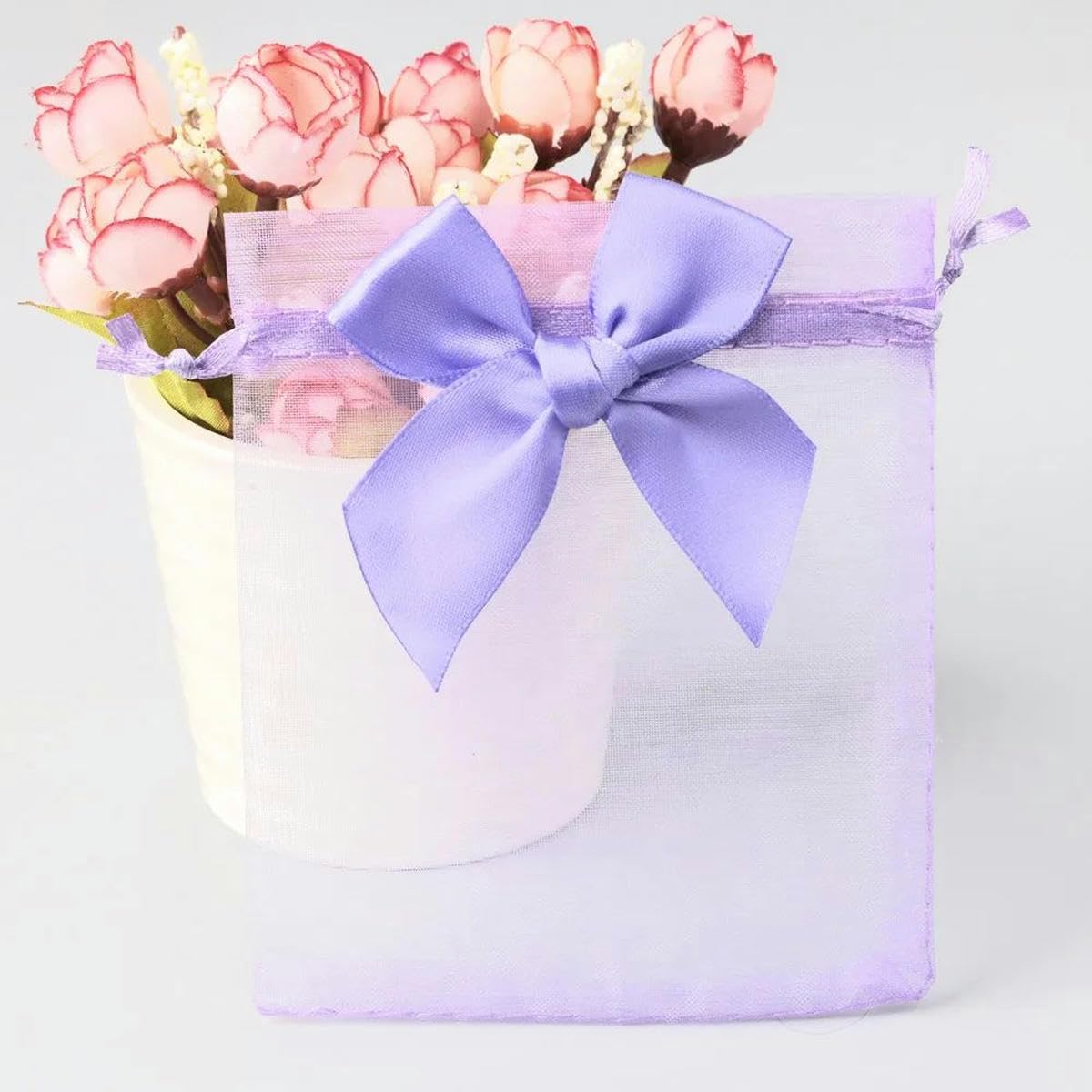 torebki na słodycze, 10 sztuk/partia 9x12cm Organza Craft Bags Wedding Party Pouches Biżuteria Cukierki Ściągacz Opakowania Woreczki z Jedwabiu