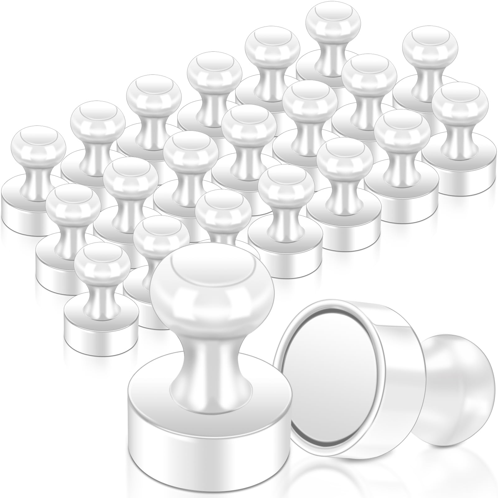MAGXCENE 22Packs Neodymium Fridge Magnets, Strong Magnets for Whiteboard, Push Pin Magnet, Small Strong Neodymium Refrigerator Magnet for Office, Kitchen, Adults, Home — Amazon image 9