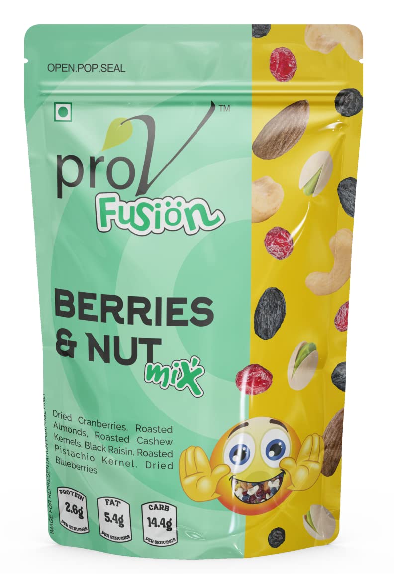ProV Fusion Berries & Nuts Mix 200g Amazon.in Grocery & Gourmet Foods