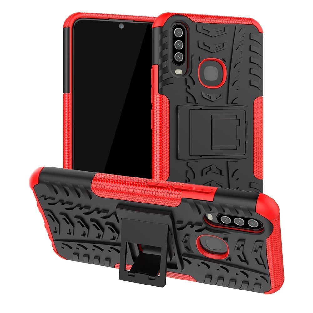 Lustree Vivo Y17 / Vivo Y15/ Vivo Y12 Kick Stand Back Cover for-Vivo Y17 / Vivo Y15/ Vivo Y12 (Red) (B07WKG41K2) Amazon Price History, Amazon Price Tracker