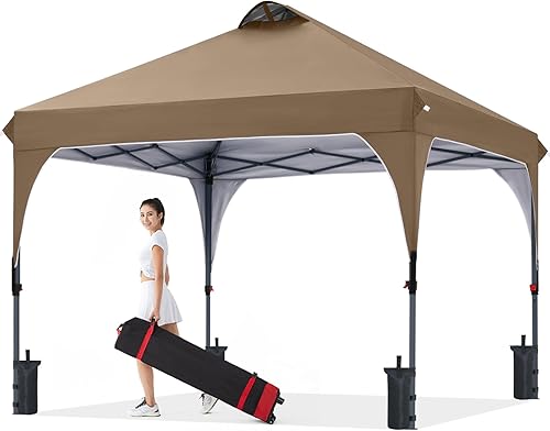 COOSHADE Tienda de campaña con toldo desplegable, fácil de instalar, protección solar instantánea, refugio de playa, portátil deportivo fresco (azul