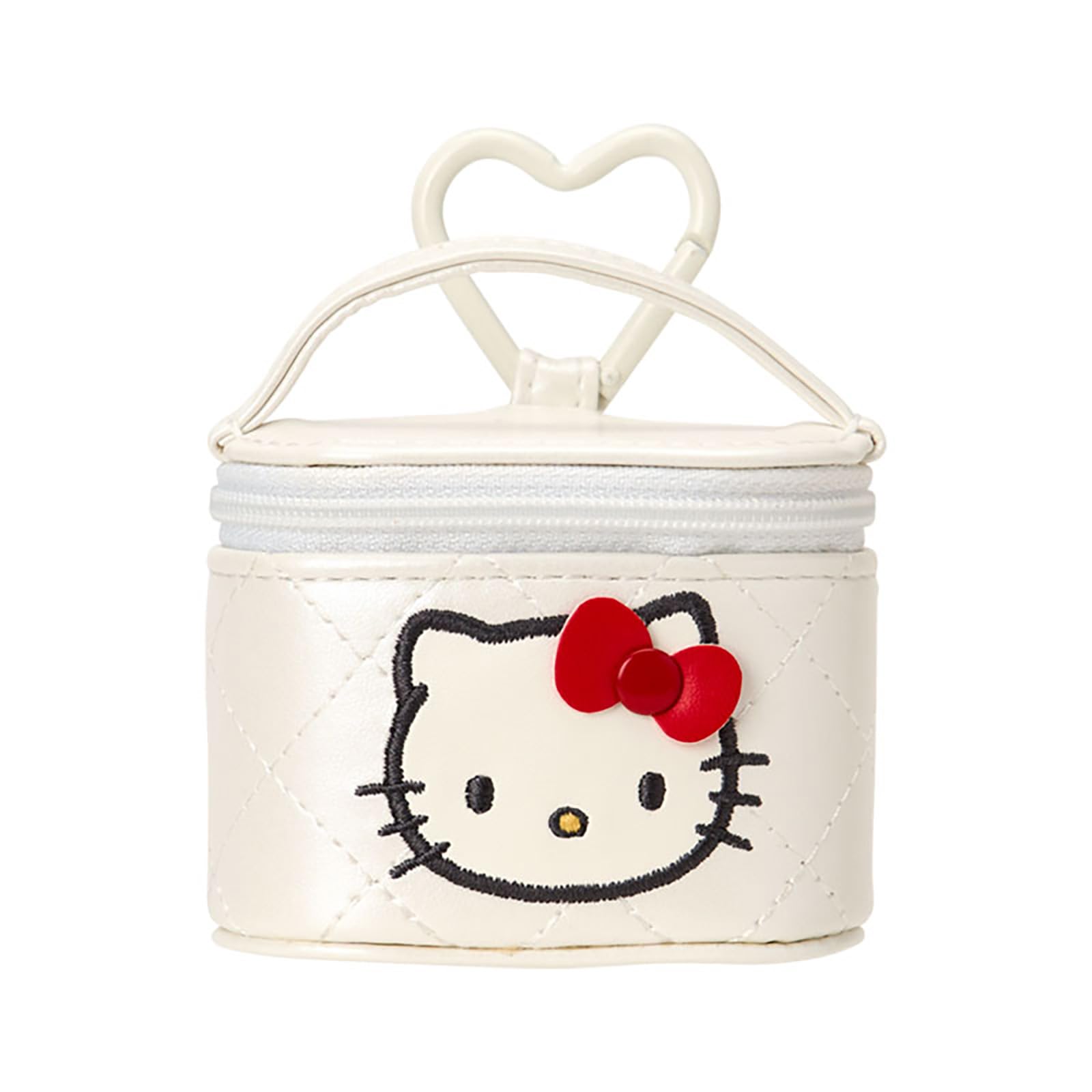 Sanrio Hello Kitty Vanity Mini Accessory Case (Miniature Quilt), White 648485 : Toys & Games