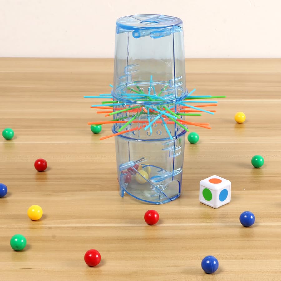 ТоуAE - Trick Stick Don't let the Marble Fall Mini Desktop game New Board Game For Kids Family Interactive Puzzle Тоуs 2-4 Palyers