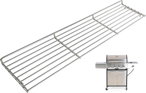 PETKAO Stainless Steel Grill Warming Racks Replacement Parts for Weber Series Models and More