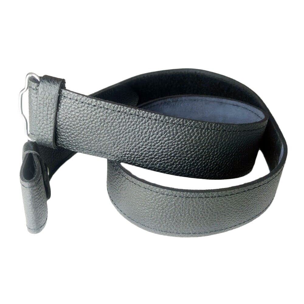 BBI LTD Celtic Knot Buckle and Kilt Belt Set - Scottish High Land Wear (M 27-36)