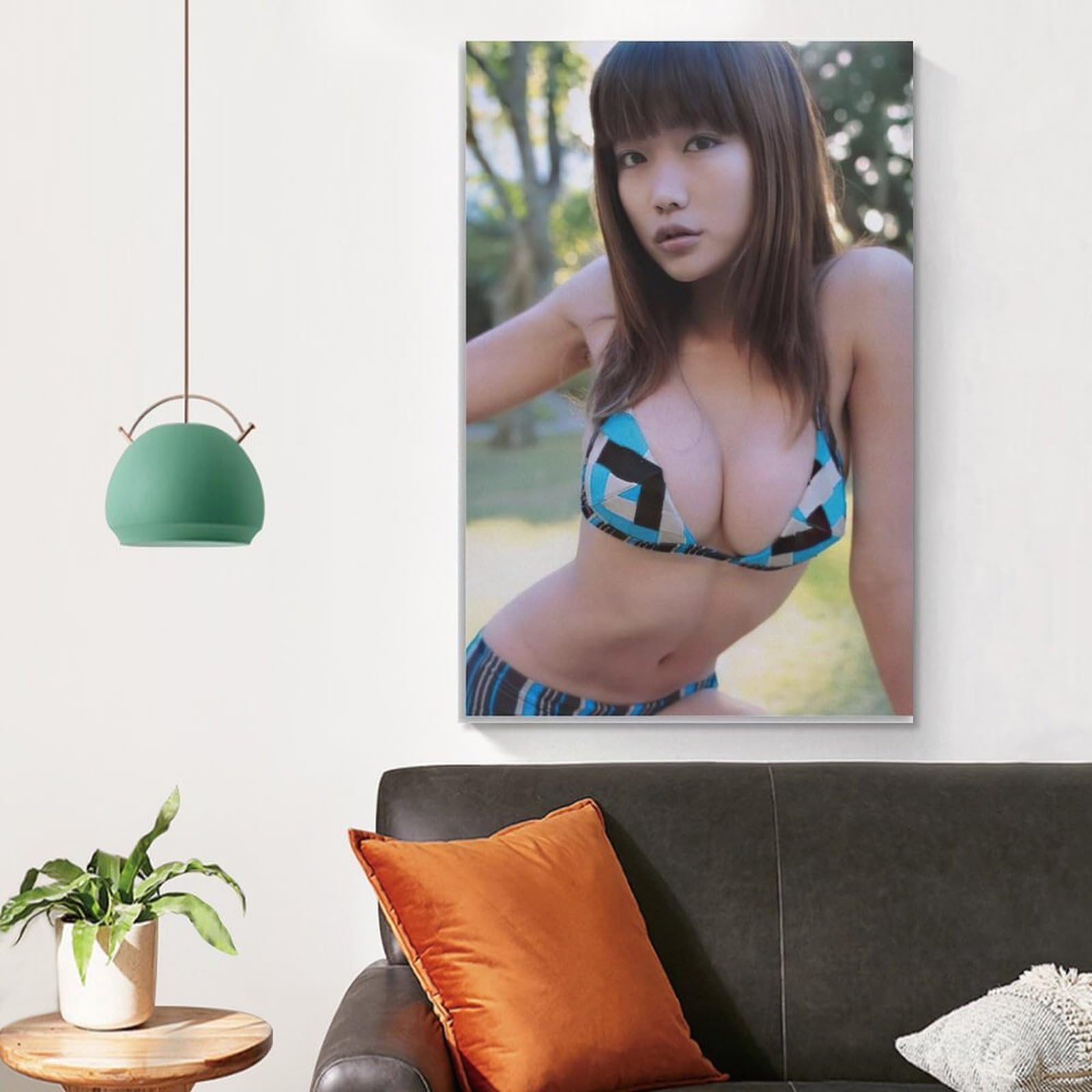 激レア 佐藤江梨子 等身大ポスター エンタメ イエローキャブ時代にビキニ姿 月刊アサヒ芸能エンタメ！佐藤江梨子等身大ポスター