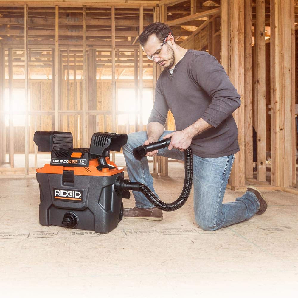 Shop Vac Ridgid 18v Cordless Vacuum RIDGID HD0918D Cordless NXT